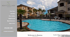 Desktop Screenshot of liveatnorthvillage.com